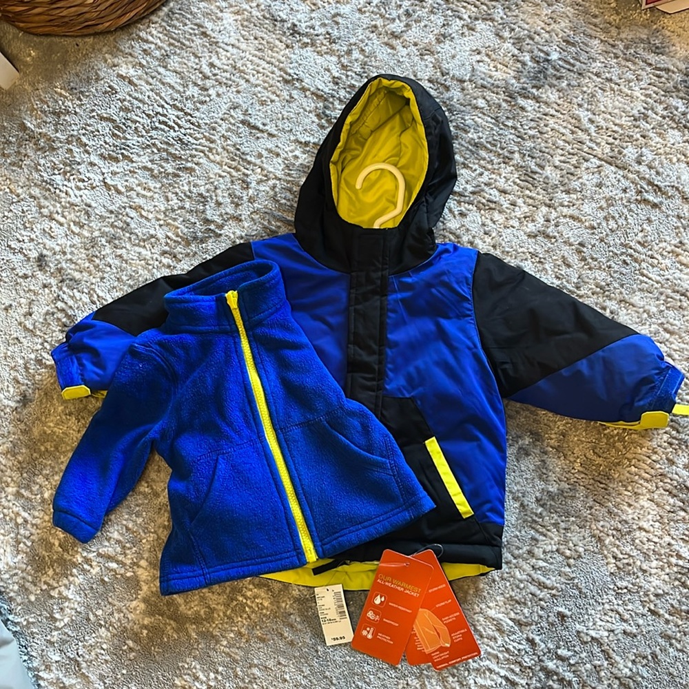 Winter Jacket 12-18 Months Boys
